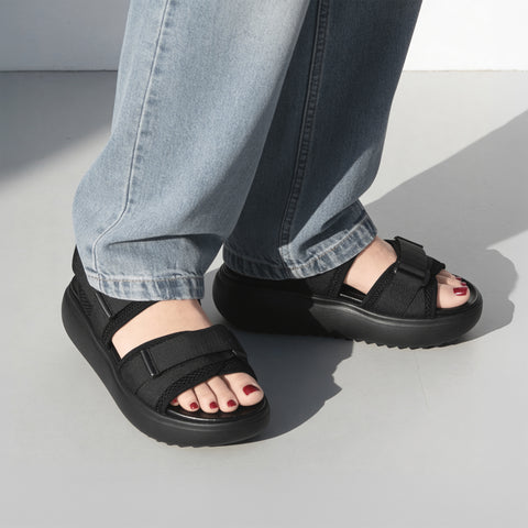 予約：2026SS：厚底スポーツサンダル（c10003）ブラック/mamian セレクトアイテム（マミアン）