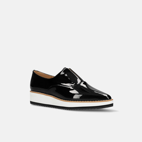 予約：2026SS：厚底ドレスシューズ（4774）ブラックE