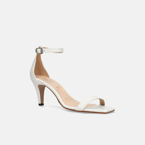 2026SS：シンプル ストラップ サンダル（735）ホワイトグレー